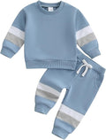 Kuriozud Toddler Baby Boy Fall Winter Clothes Long Sleeve Crewneck Pullover by Kuriozud