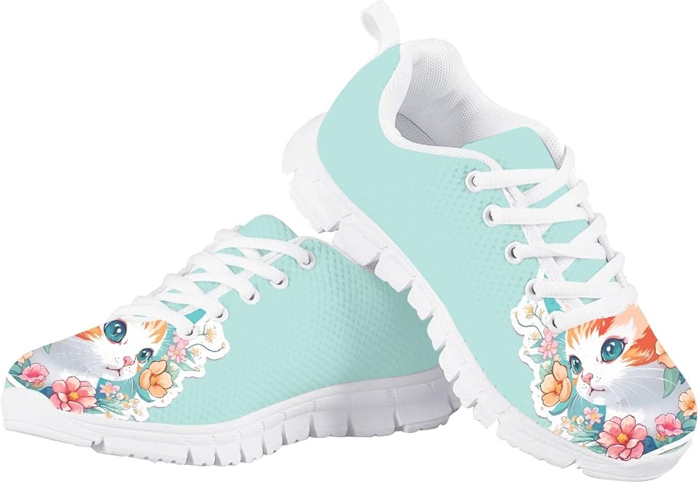 MARSVOVO First Shoes for Walking Boy Girl Athletic Lightweight Flexible Lace-up - Image 2