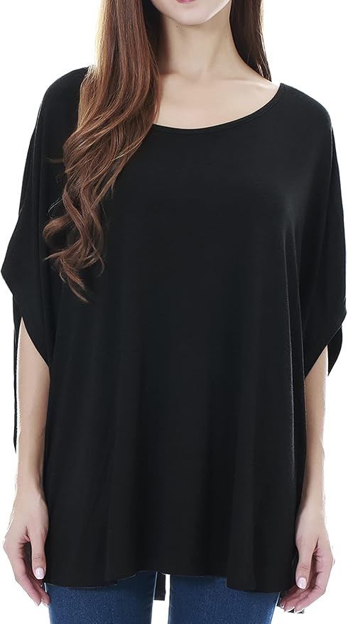 Smallshow Women's Nursing Top Maternity Poncho by Smallshow