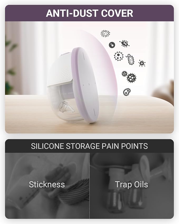 Heated Wearable Breast Pump, Industry-Leading Heating Tech, Innovative Magnetic - Image 6