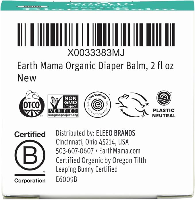 Earth Mama Organic Diaper Balm 2-Ounce | Diaper Cream - Image 9