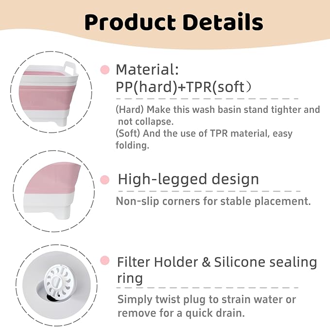 Collapsible Wash Basin for Baby Bottles - Image 4