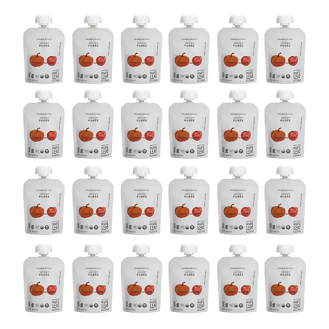 White Leaf Provisions Organic Purees / Baby Food Pouches - Image 3