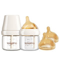 Natural Nursing Glass Baby Bottle by Glusmami