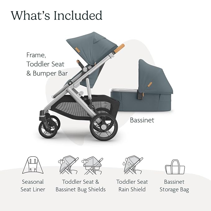 UPPAbaby Vista V3 Stroller + Bassinet V3 - Image 2