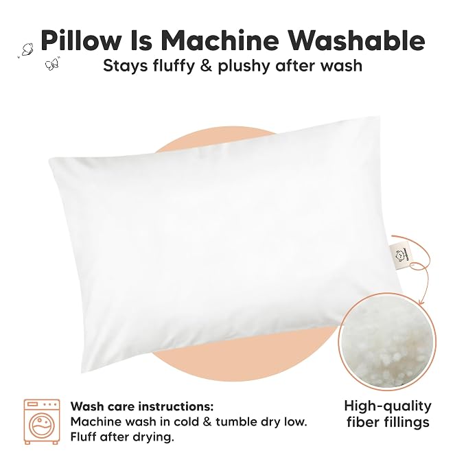 KeaBabies Toddler Pillow 13x18 - Image 4