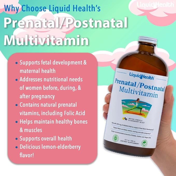 LIQUIDHEALTH Complete Multiple & Prenatal/Postnatal Multiple Liquid Vitamin - Image 7