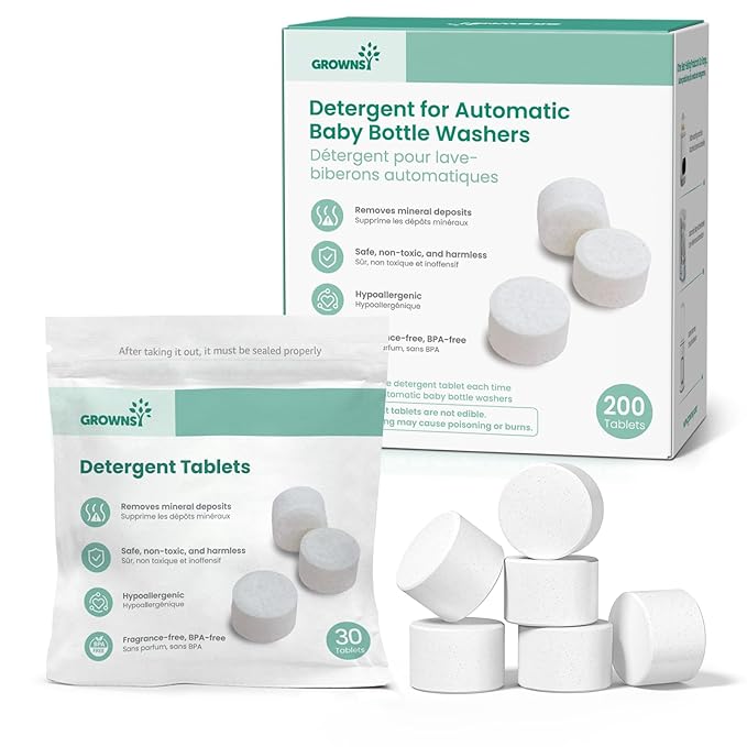 GROWNSY Washing Detergent Tablets 200PCS by GROWNSY