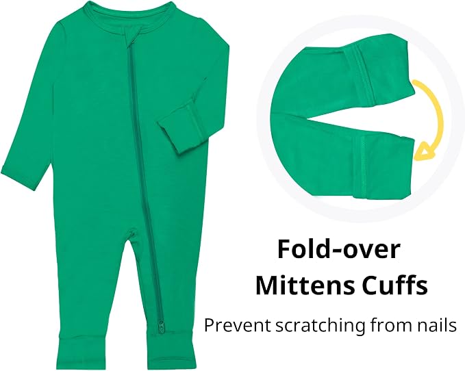 GUISBY Baby Pajamas with Mitten Cuffs - Image 3