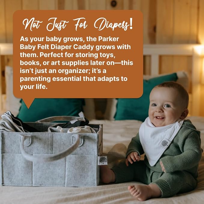 Parker Baby Co. Diaper Caddy - Image 7