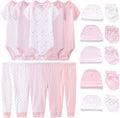Kiddiezoom Unisex Baby Layette Essentials Giftset Clothing Set 19-Piece by Kiddiezoom