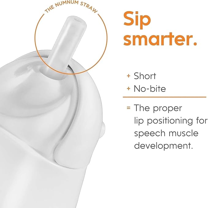 NumNum Baby Straw Cup, Weighted Straw Cup, Spill Proof Sippy Cups - Image 7
