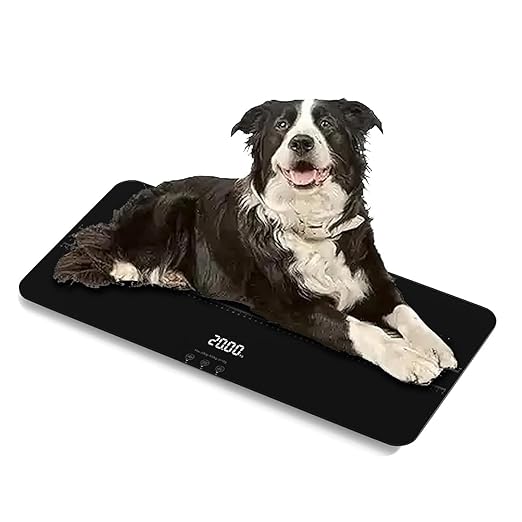 SIKE Medium-Small Veterinary Scale, Dog Scale Accuracy, Max 220lbs, Digital Pet by Helsevesen