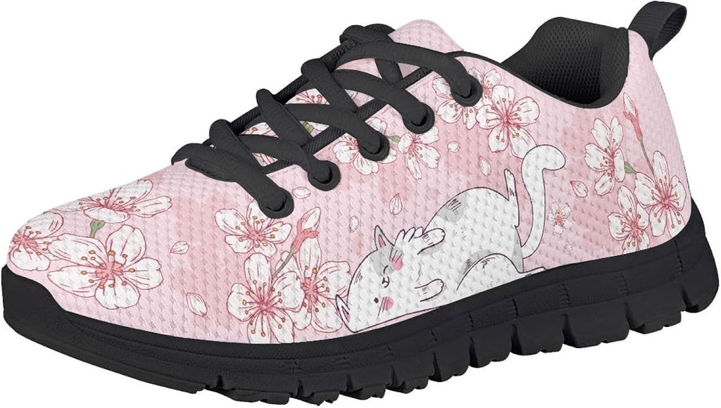 MARSVOVO First Shoes for Walking Boy Girl Athletic Lightweight Flexible Lace-up - Image 2