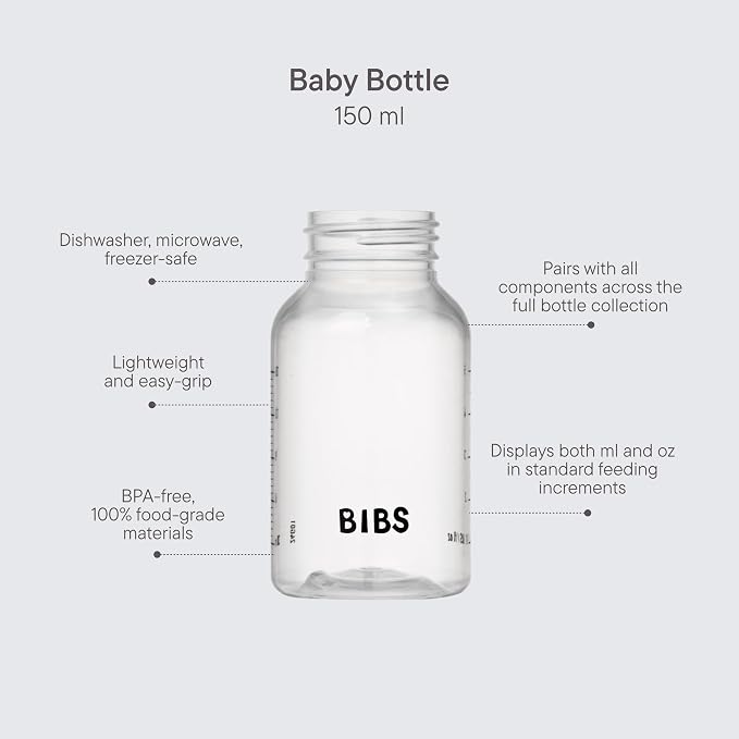 BIBS Baby Bottle 5 oz / 150 ml - Image 2