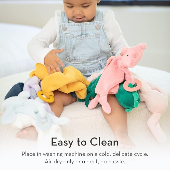 Baby Teether & Plush Lovey by Bella Tunno, Silicone Teether - Image 6