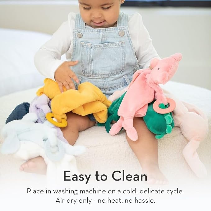 Baby Teether & Plush Lovey by Bella Tunno, Silicone Teether - Image 6