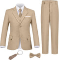Boys Suit Set Slim Fit Kids Formal Suits Toddler Tuxedo Wedding Prom Classic by FxzpiodiMENSSUITS