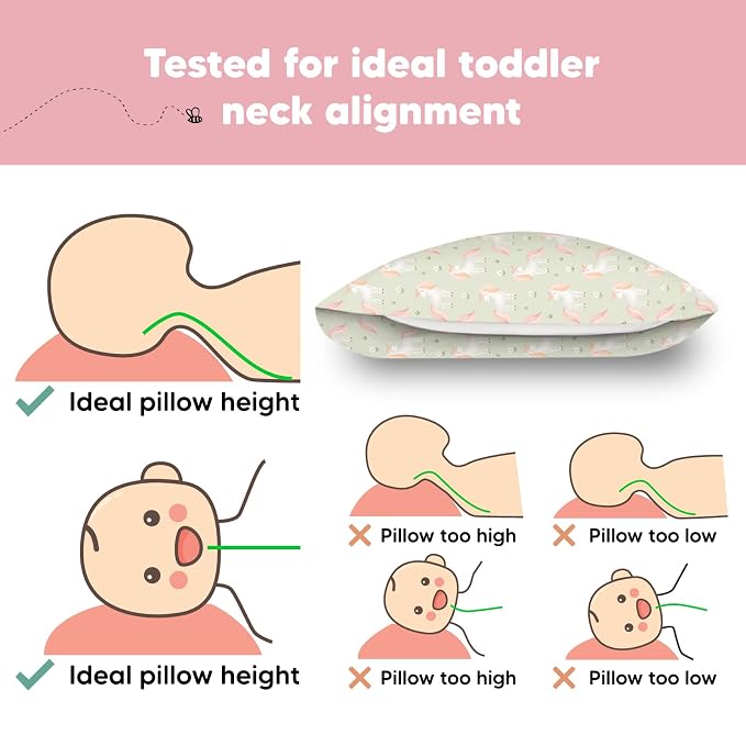 Toddler Pillow with Pillowcase - Image 6