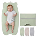 Blissful Diary Vegan Leather Portable Changing Pad, Wipeable & Waterproof Baby by ForEveryBabysBetterLife