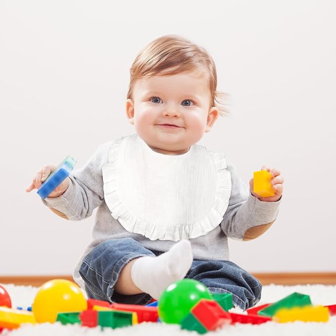 Baby Bibs Muslin Drool Teething Drooling Bibs - Image 2