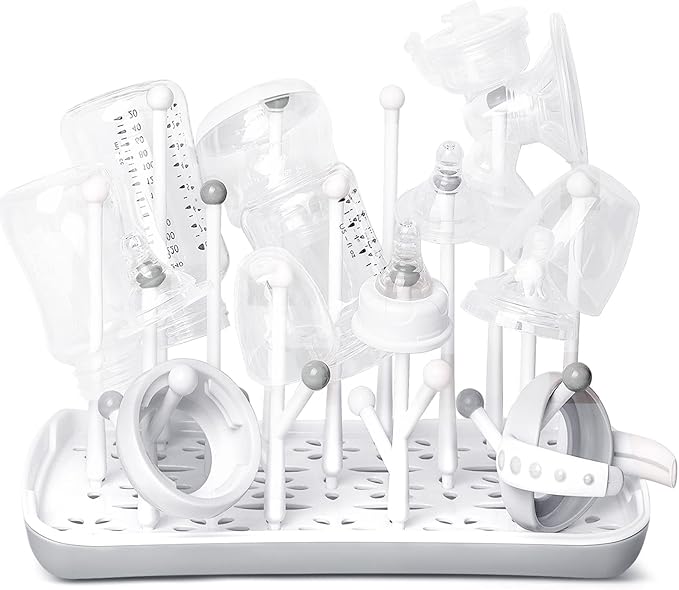 Baby Bottle Drying Rack with Tray, Termichy High Capacity Bottle Dryer Holder by Termichy