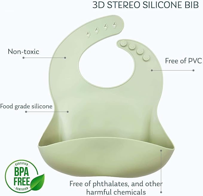 Bamboo Suction Plates for Babies and Bamboo Plates For Kids Baby Feeding and - Image 4