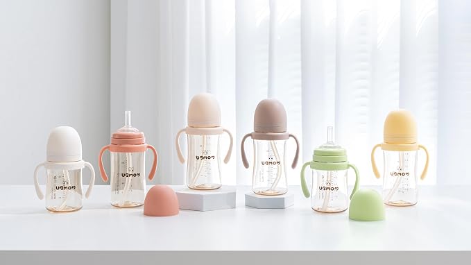 UBMOM Sippy Cup with Straw and Handle, Spillproof Baby and Toddler Cups with - Image 3