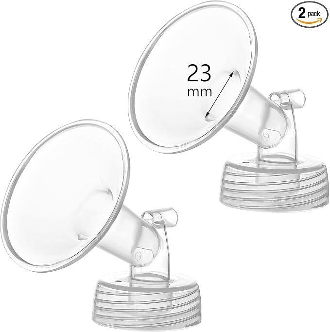 23mm Flange Compatible with Spectra S1 S2 9 Plus Synergy Gold Breastpump by Unknown