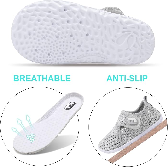 JOINFREE Baby Toddler Water Shoes Boys Girls Sandals Barefoot Kids Breathable - Image 4