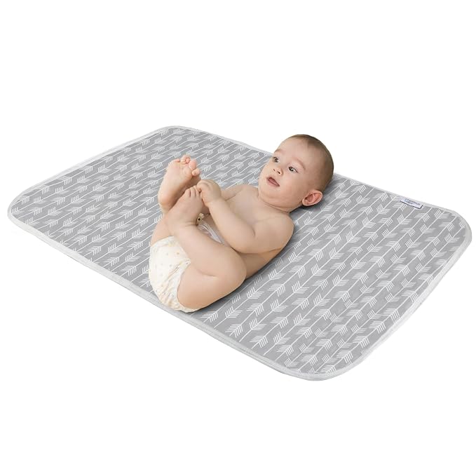 Baby Diaper Changing Pad, 21 5/8" x 31.5" Waterproof Changing Pad Liners by PHOEBUSBABY