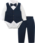 A&J DESIGN Baby Boy Suits Clothes Infant Toddler Formal Gentleman Outfits by AJDESIGN