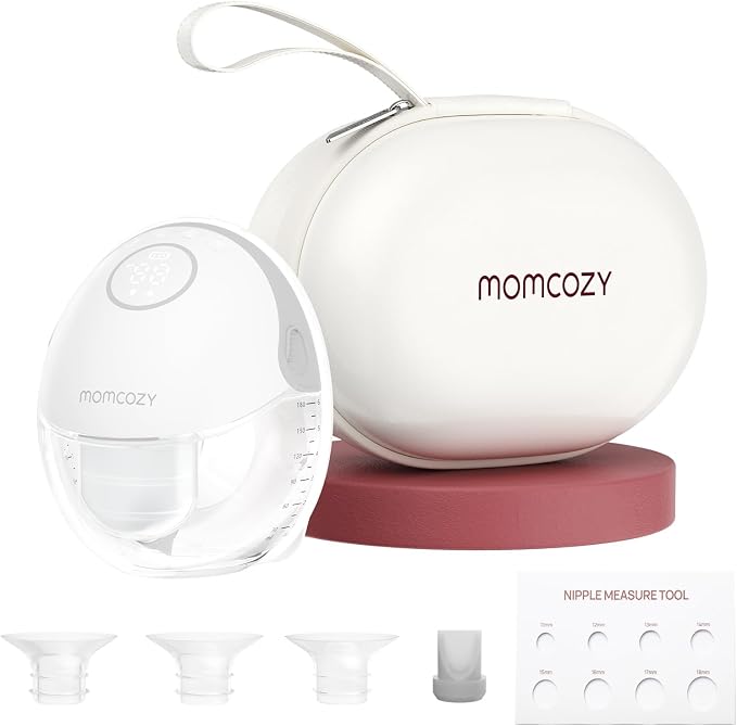 Momcozy Breast Pump Hands Free Mobile Style | M6, Wearable Breastfeeding Pump by Momcozy