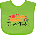 inktastic Future Foodie Cute Vegetable Baby Bib by Inktastic