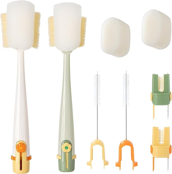 5 in 1 Bottle Cleaning Brush, Straw Cleaner Brushs by OCCUP