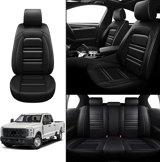 Seat Covers for Ford f250 2011-2025 | 5-Seats Leather Seat Covers - Image 2