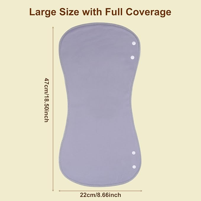 2-in-1 Burp Cloths and Baby Bibs - Image 5