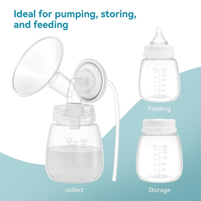 Breast Milk Collection and Storage Bottles, Compatible - Image 3