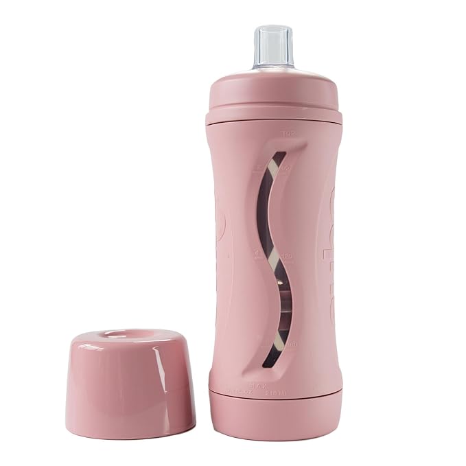 Subo Baby Food Bottle | No Mess Baby Toddler Self Feeder | Squeeze Free Design by BabeehiveGoods