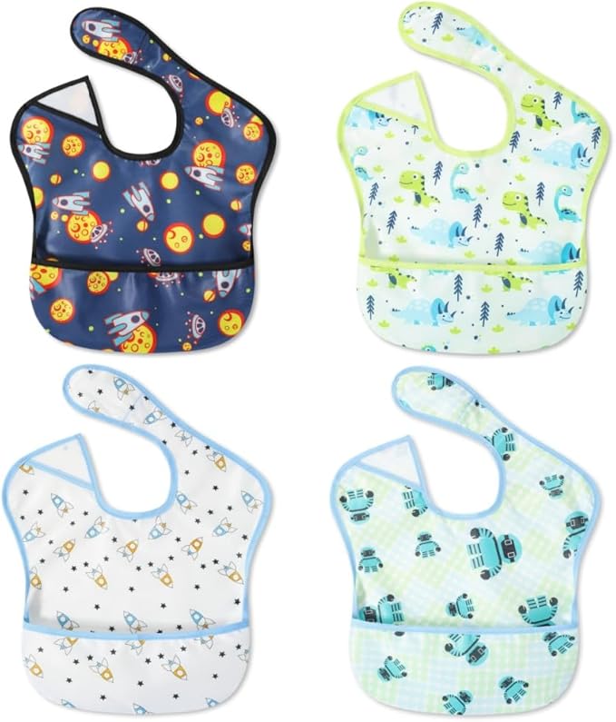 Baby bibs Waterproof Toddler bib by norinori