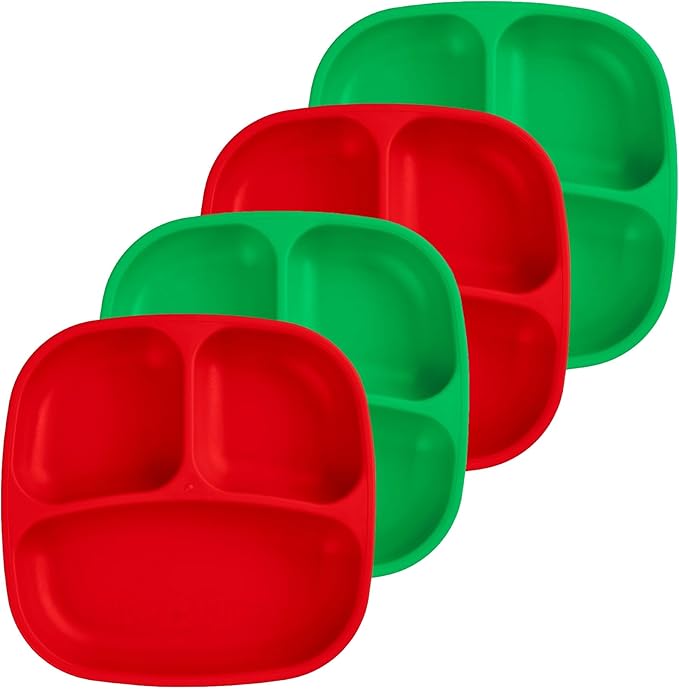 Re-Play Toddler Plates with Dividers by Re-Play