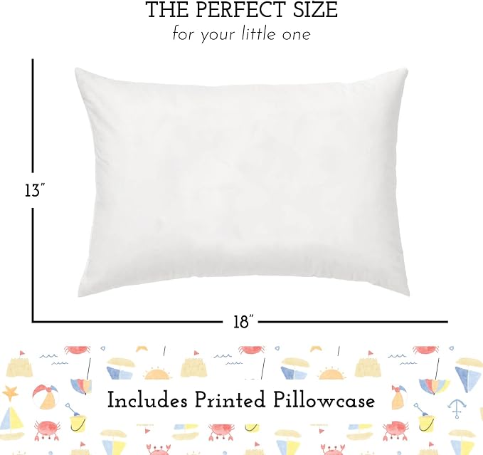 Little Sleepy Head Toddler Pillow - Image 2