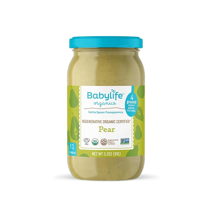 Babylife Organics Stage 1 – Heavy Metal Safe, Organic Baby Food by BabylifeOrganics