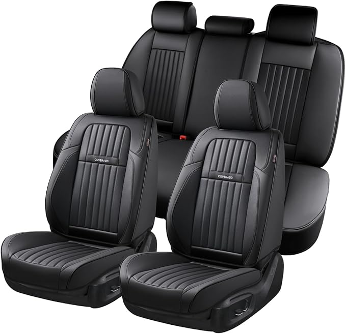 Coverado Car Seat Covers Full Set, Seat Covers by COVERADOAUTO