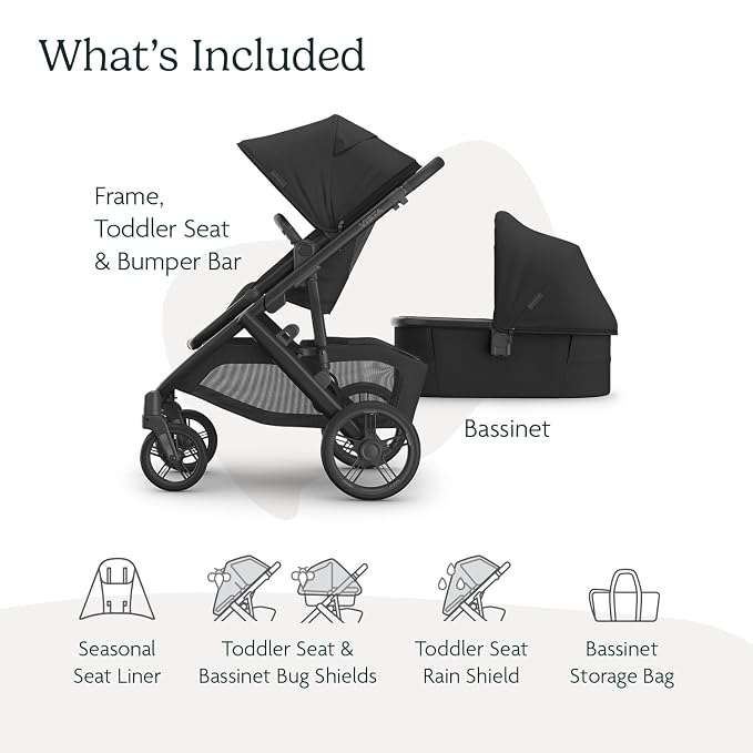 UPPAbaby Vista V3 Stroller + Bassinet V3 - Image 2