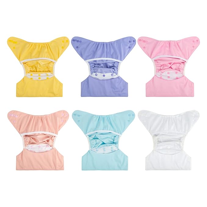 babygoal Cloth Diaper Covers 6 Pack - Image 6