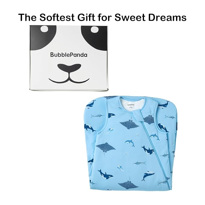 BubblePanda Rayon Made from Bamboo Sleep Sack 18-24 Months 0.5 Tog Soft - Image 6