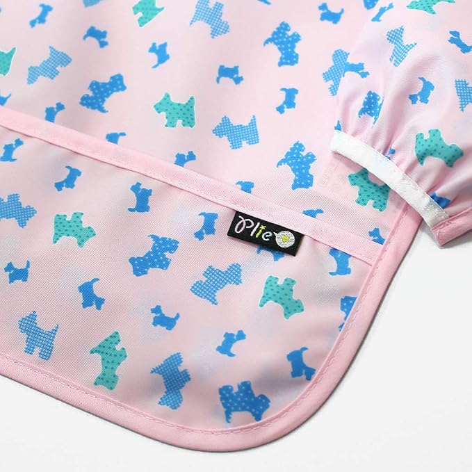 Long Sleeve Waterproof Bib for Toddlers – Feeding Smock for Baby Mealtime - Image 2