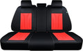 FLORICH Rear Seat Covers Leather Car Seat Covers Waterproof Back Seat Cover by FLORICH