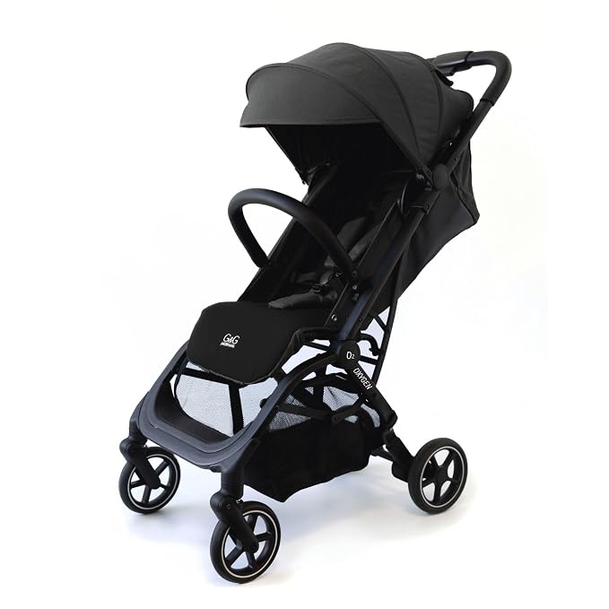 guzzie+Guss Oxygen v2 Lightweight Stroller – Compact, Travel-Friendly by guzzieGuss